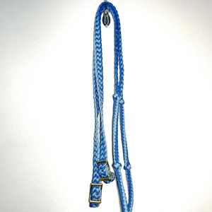 8’ Blue Braided Roping Reins